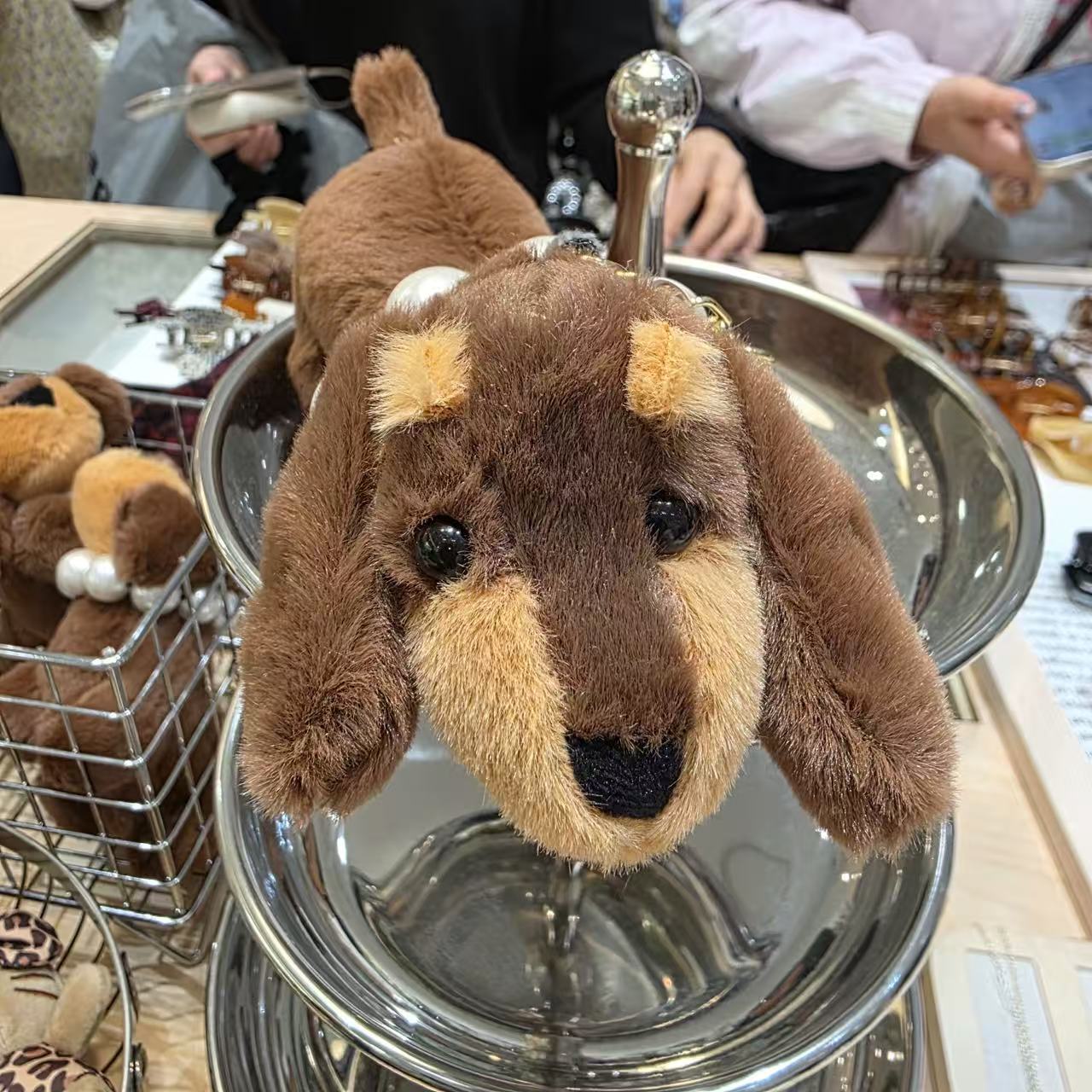 包挂件earlobe 东大门韩国代购秋冬新款 可爱动物玩偶款10