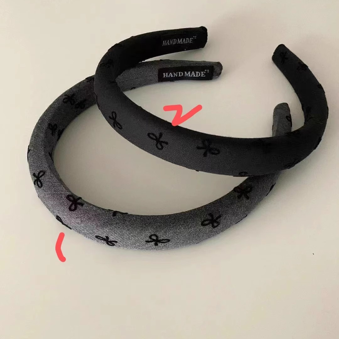 简约可爱气质蝴蝶结款发箍