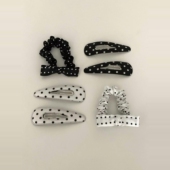 可爱波点款 刘海夹边夹earlobe春款 发夹东大门韩国代购 发圈头绳2