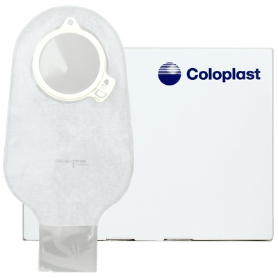 coloplast康乐保 造口袋1698特舒二件式开口袋大便袋YWH
