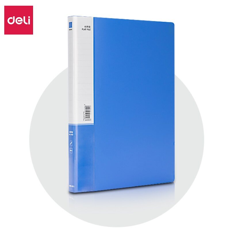 得力5302文件夹办公文具夹 文件管理夹资料夹单夹双强力夹 5301