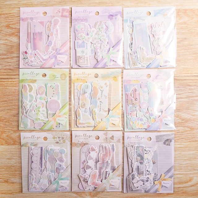 CURX手账贴纸素材包ins风