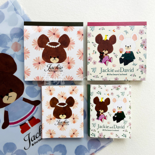 bears 日本Jackie上学熊限定the school文件夹便签信集 20%off
