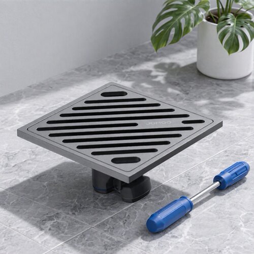枪灰色92515 92524 92073防虫防臭淋浴地漏排水快用九牧铜卫生间