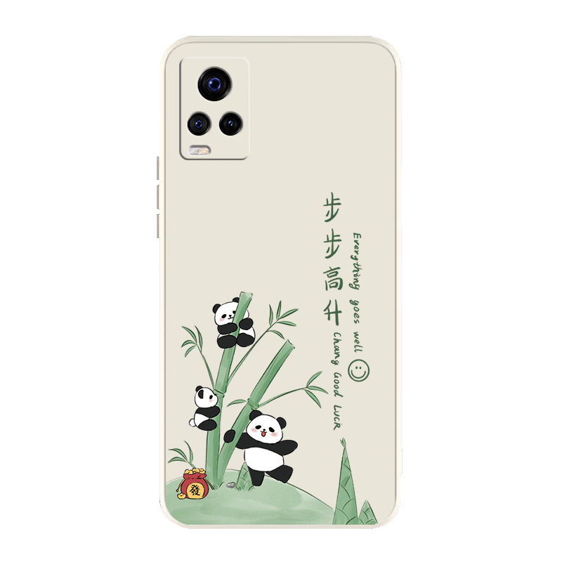 vivos7系列液态硅胶防摔手机壳女