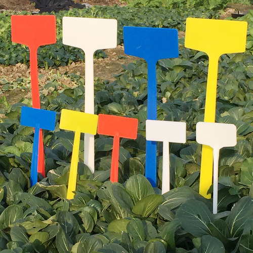立体插地牌加高加厚记号牌园艺标签耐用植物插牌可书写防水防晒
