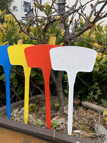 Большое -название пластиковые пластиковые цветочные знаки садовая метка