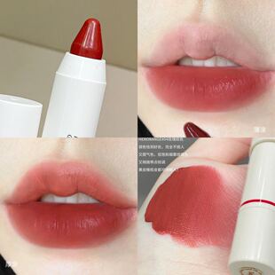 玫瑰棕红~HERORANGE水润嘟嘟唇膏韩系显嫩显色持妆纯欲氛围感口红