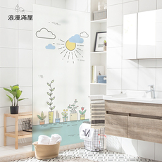 Наклейки на стекло Балкон Окна плотные