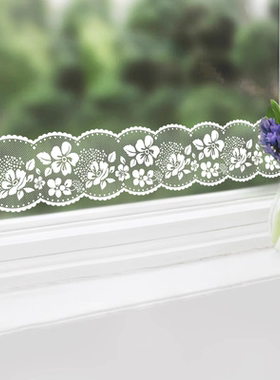 家用窗户玻璃装饰腰线贴膜欧韩式客厅厨房推拉移门防撞自粘贴纸画