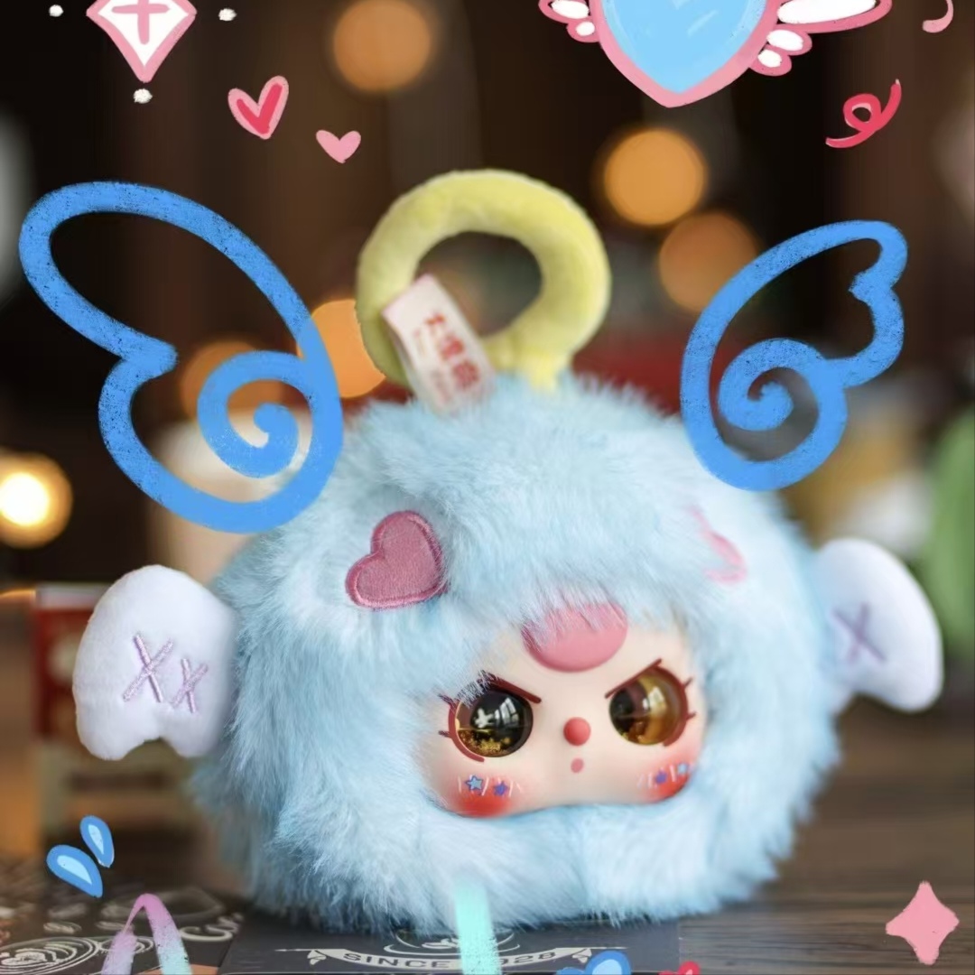 【确认款】正版baby three娃三岁十二12星座系列毛绒潮玩盲盒玩具