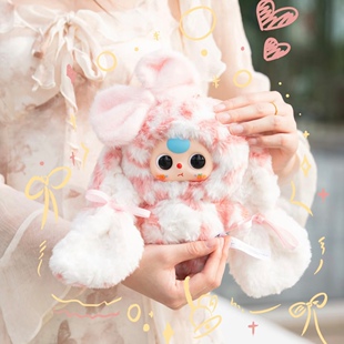 【拆袋确认款】正版现货baby three娃三岁小兔归来毛绒潮玩盲盒礼