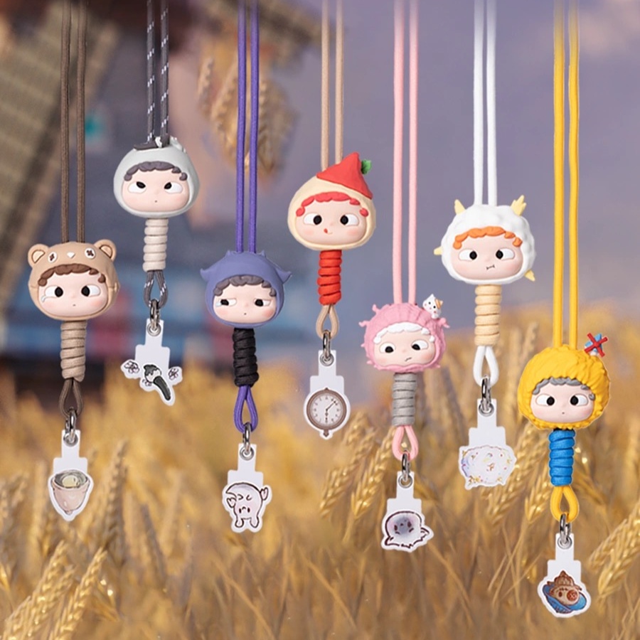 【确认款】Heyone黑玩哦崽ozai如果声音有形状限定手机挂绳盲盒