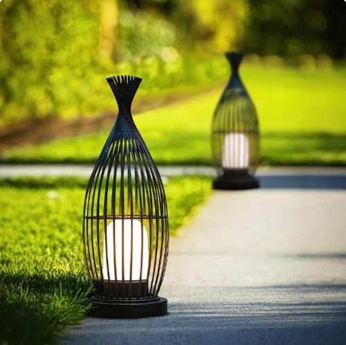 AOKEN太阳能防水庭院草坪灯