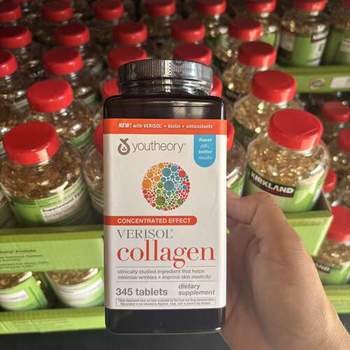 美国原装 Youtheory Collagen胶原蛋白片 含18种氨基酸 345片