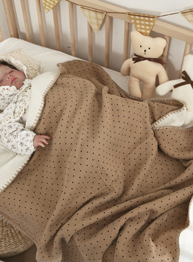 儿童4层纱布盖被夏季幼儿园宝宝盖毯小被子新生儿包被纯棉浴巾