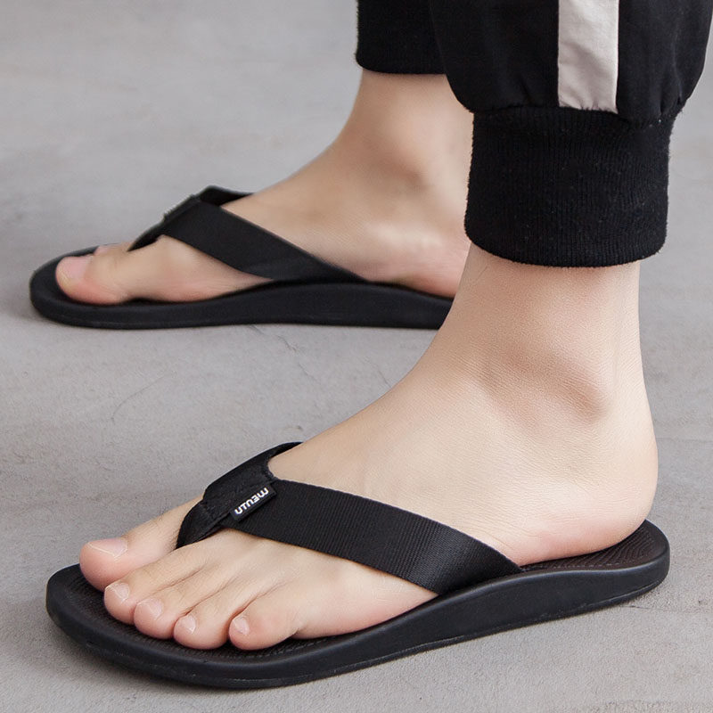 越南新款潮男人字拖男夏防滑橡胶凉拖鞋男款休闲夹脚沙滩夹趾凉拖