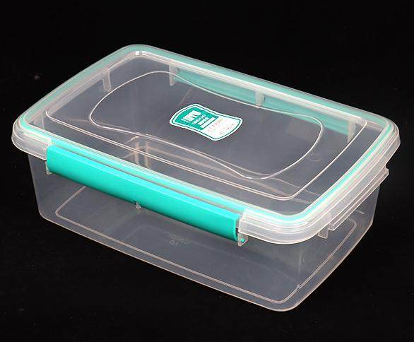 鼎耀8071 8072 8073 8074 8075 8076无密封保鲜盒收纳盒透明带扣