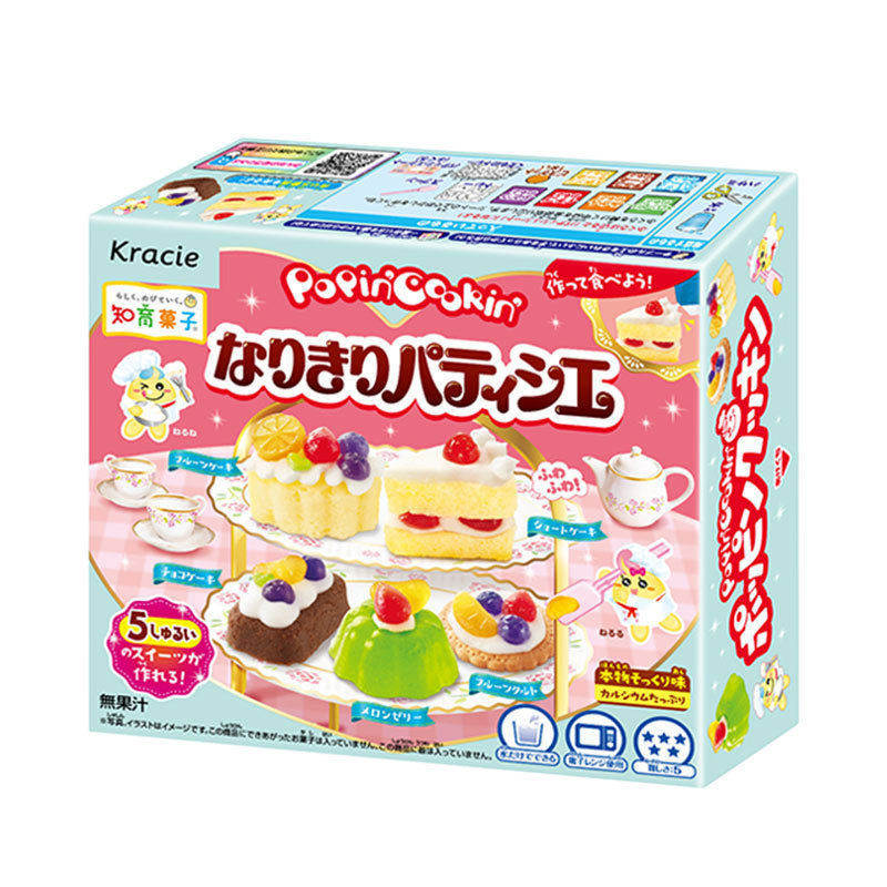 新品日本食玩嘉娜宝甜点派对可食手工diy迷你厨房知育菓子益趣园