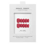 暮色玫 春夏超显白带建构纯色辣妹美甲明媚感夏日玫红色穿戴甲