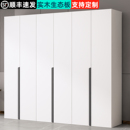 衣柜家用卧室简易实木储物柜出租房用可组合新款 儿童衣橱收纳柜子