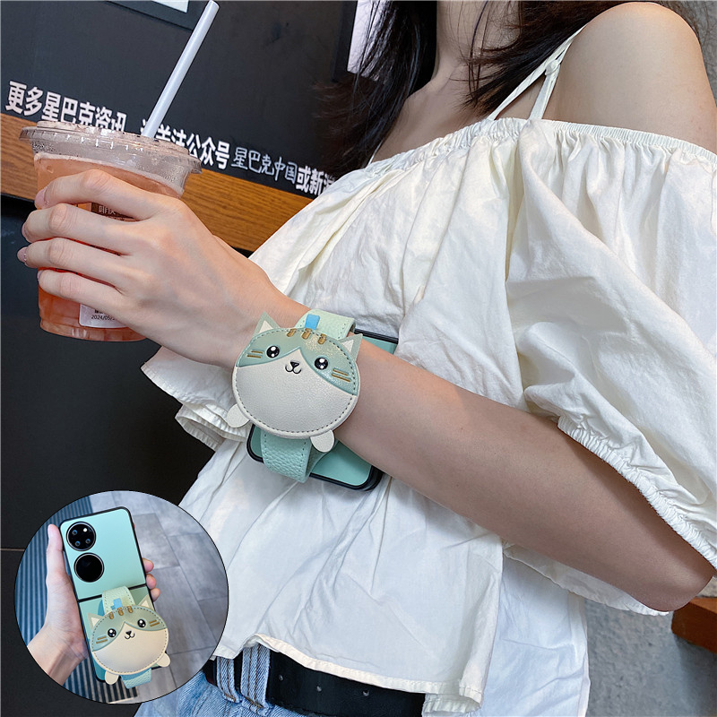 适用荣耀magicVflip2手机壳腕带