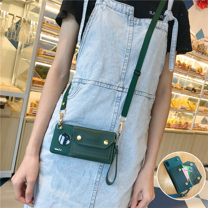 零钱包适用华为mate80Pro手机壳mate50保护套40RS保时捷70防摔pura70带挂绳20x软40Pro女款30E斜挎P60背带P30