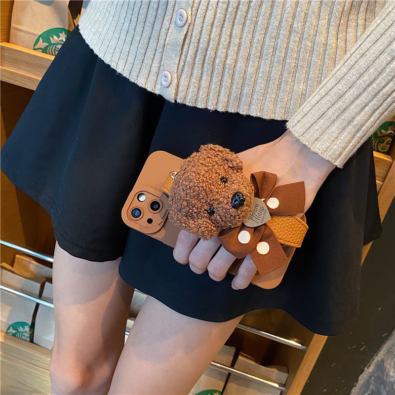 适用华为pura80手机壳腕带卡通