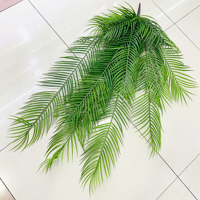 仿真植物墙塑料棕榈叶