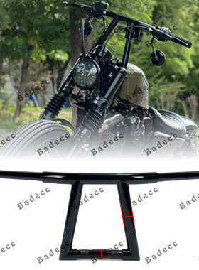 Badecc定制哈雷883 1200 X48 72 戴娜 街霸 路威改装T把窗口把