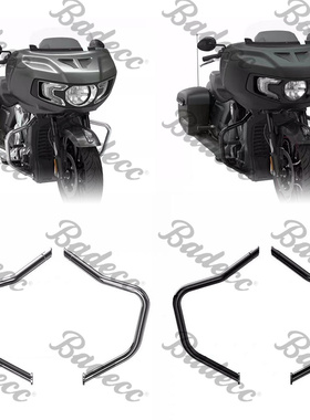 印第安改装保险杠定制黑色电镀适用 印第安挑战者