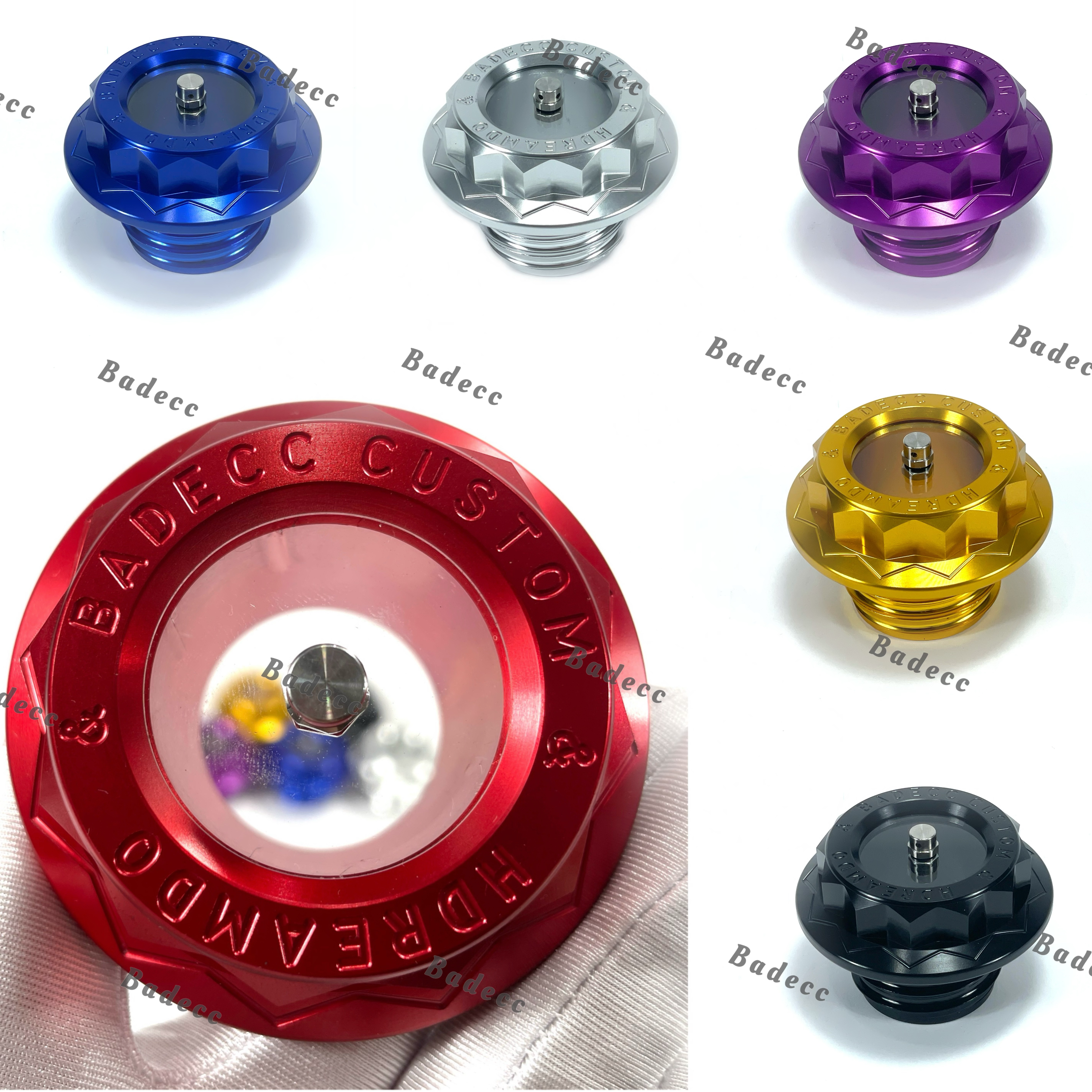 原创哈雷油箱盖883/1200-48街霸路威S滑翔可视透明油箱盖带透气