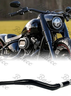 哈雷改装1.5英寸定制海鸥车把适用戴纳 软尾 街霸 肥仔突破者 883