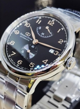 ORIENT STAR东方星哥特金典自动机械表RE-AW0001B精钢手表蓝宝石