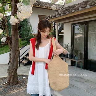 Dw6602 不含外搭 SUSAN 夏上新轻简随意质感max韩系叠穿显瘦背心