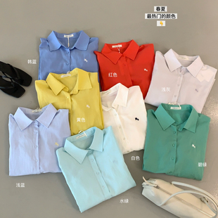 每个颜色都想在心坎上衬衫 ACME 莱塞尔亚麻彩色衬衫 款 W219 PRETTY