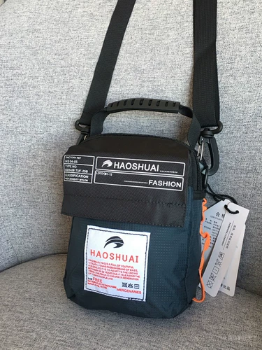 Дорожная спортивная сумка через плечо, сумка на одно плечо, универсальная небольшая сумка подходит для мужчин и женщин, водонепроницаемый нейлоновый ремень, мобильный телефон, поясная сумка