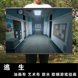 steam游戏 逃生2 Outlast 2 恐怖动作冒险游戏海报挂画周边 现货