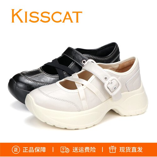 接吻猫增高反转甜心玛丽珍鞋女鞋