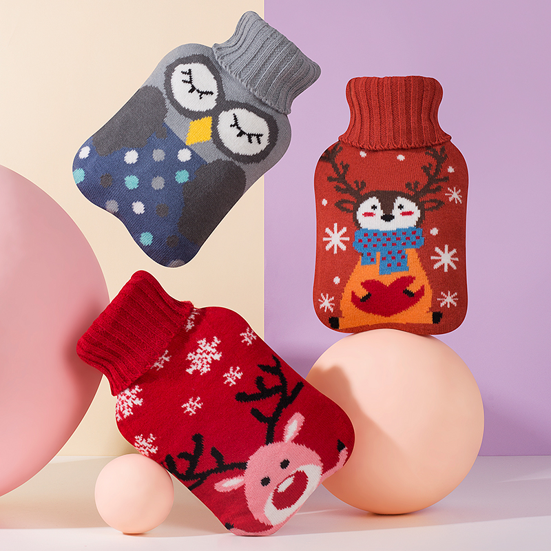 防爆可爱毛绒韩版敷肚子电暖手宝