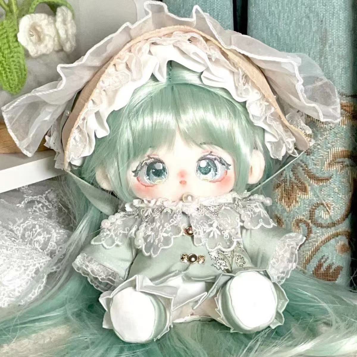 20厘米棉花娃娃衣服中式民国风娃衣套装玩偶替换装无属性现货包邮