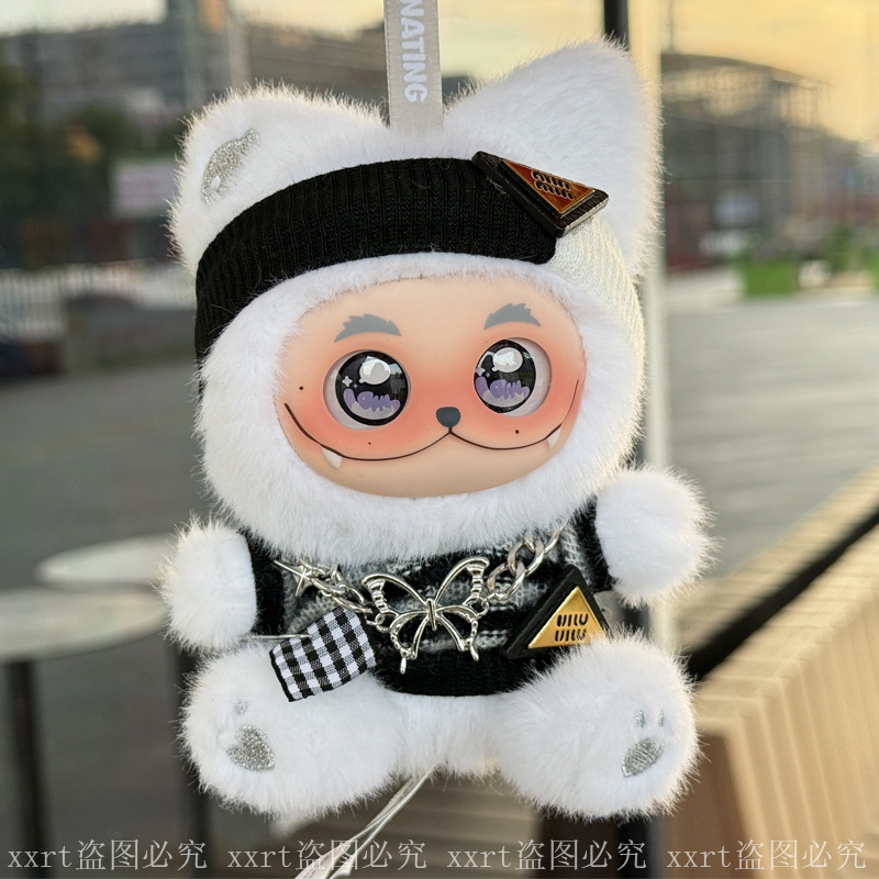 Gismow小憨包联盟娃衣可爱留白梓渝范趣町同款衣服搪胶公仔着替穿