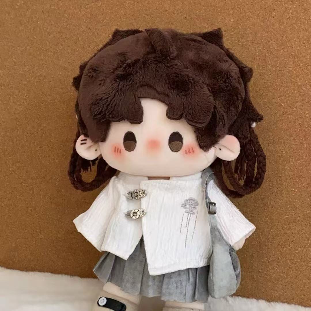 【现货批发】20cm棉花娃娃衣服新中式古风娃衣无属性玩偶服替换装