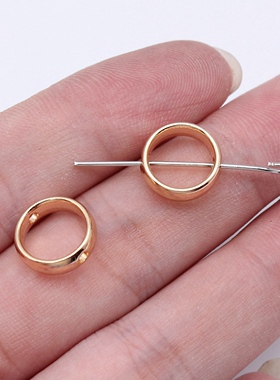 20个/包 11x11x3mm 内径9mm,适用8mm珠子圆形穿孔配件 ABD-C16245