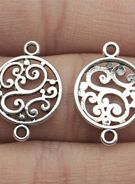 20个/包 14x20mm 多色 DIY饰品配件 花片连接件 ABD-C13179