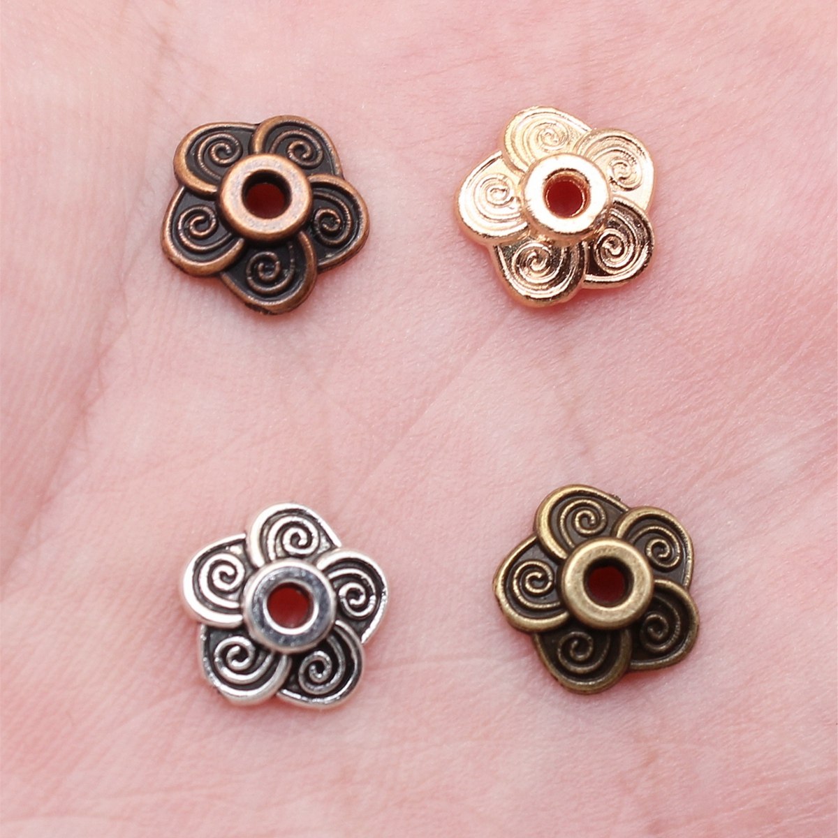 100个/包 9x9mm 多色锌合金材质 花托 ABD-C11193,饰品/流行首饰/时尚饰品新,其他DIY饰品配件,淘宝优惠券,粉丝福利购,淘宝优惠卷