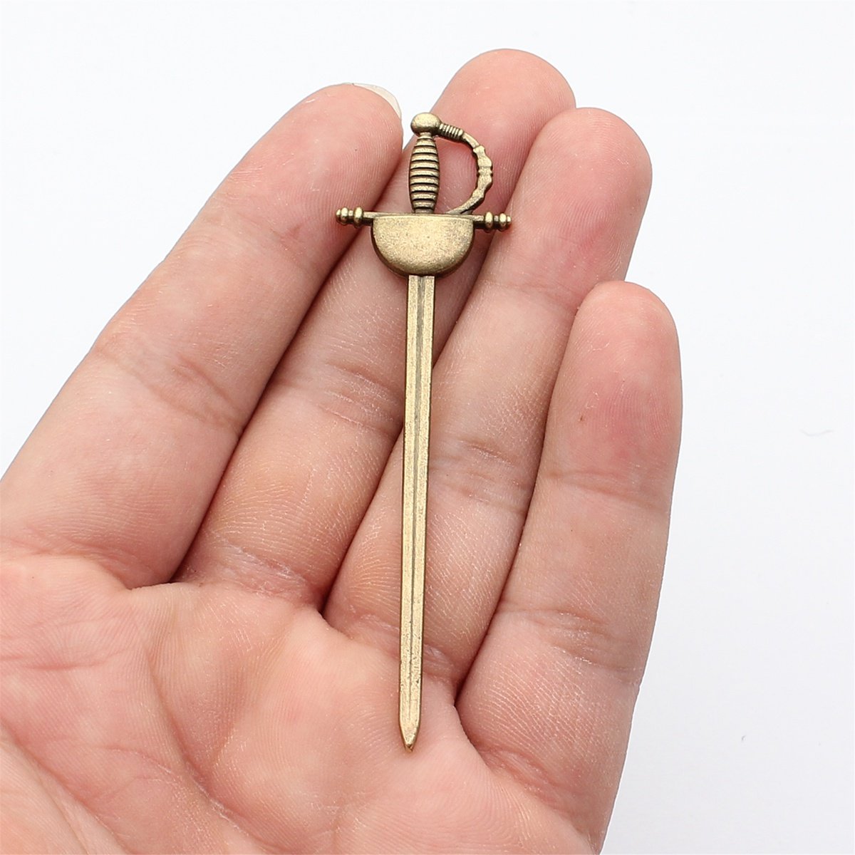 4个/包 83x23mm 多色 DIY配饰击剑吊坠 cos动漫周边，二次元