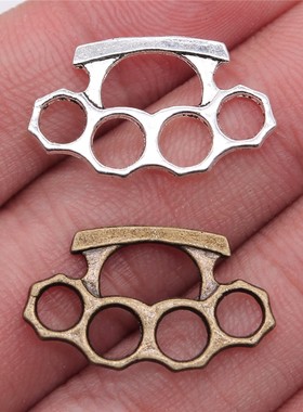 20个/包 24x14mm 多色DIY饰品配件 指虎吊坠 ABD-C10891