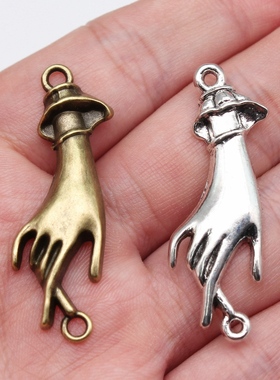 10个/包 45x14mm 多色手掌连接件 美人手连接件 ABD-C11116