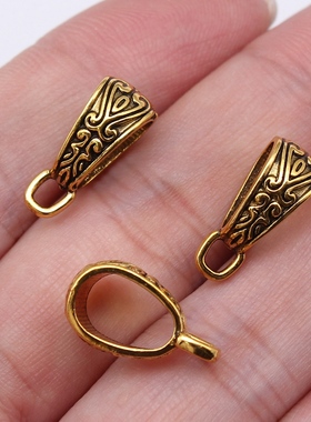 20个/包 17x6mm 多色 锌合金材质 DIY三通挂头 ABD-C12234